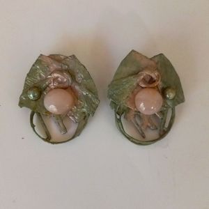 Custom made earrings.